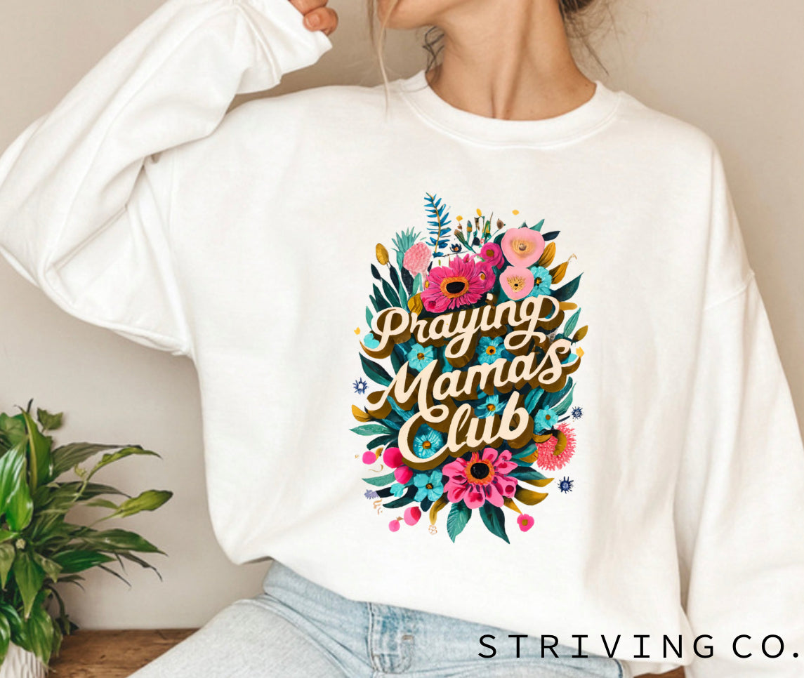 Praying Mama’s club crewneck