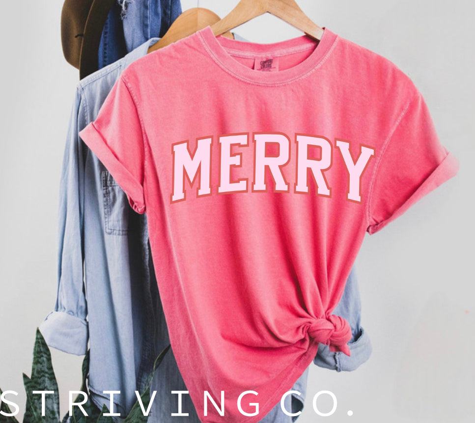 MERRY tee