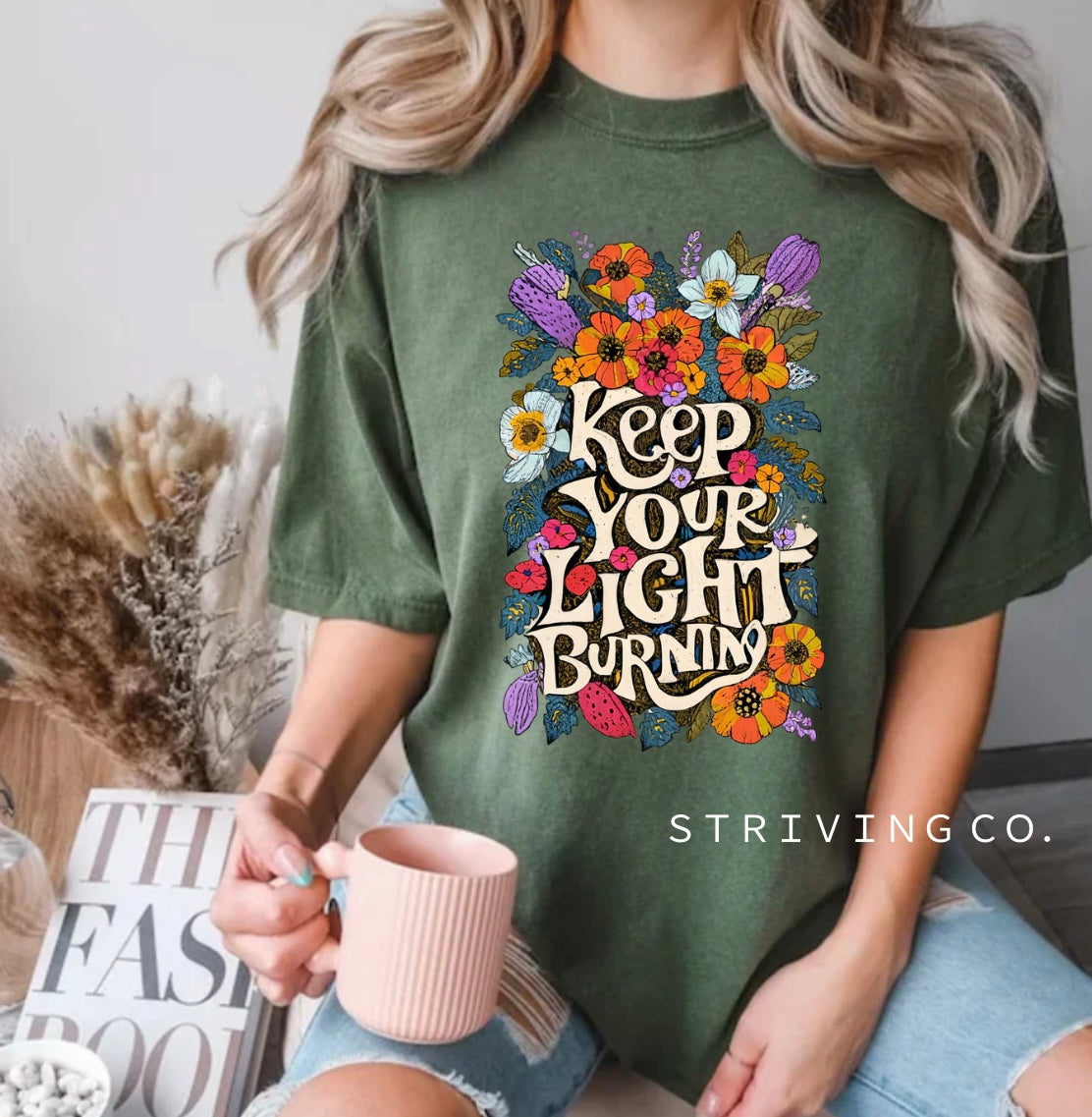 Keep your light burning tee