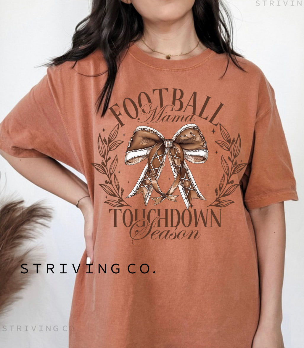 Football mama tee