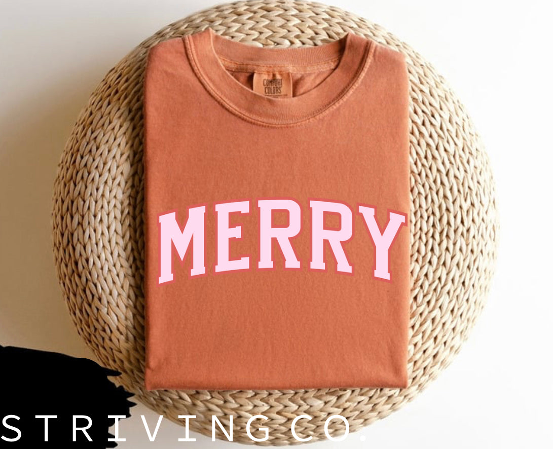 MERRY tee