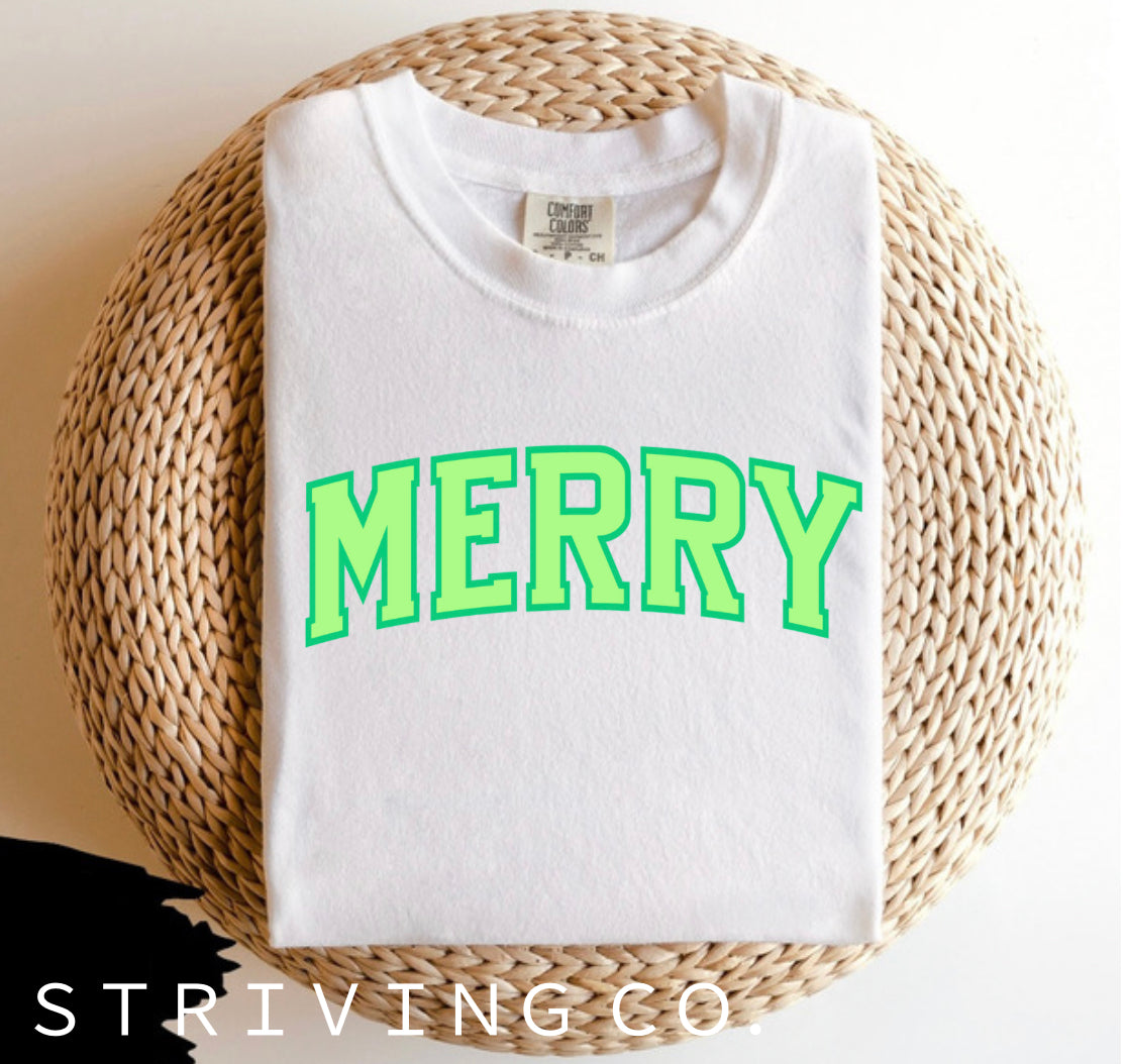 MERRY tee