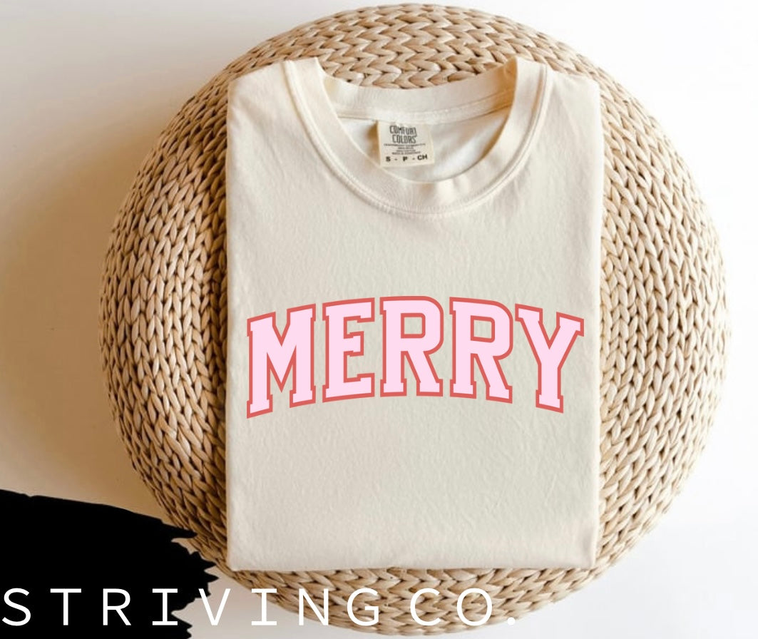 MERRY tee