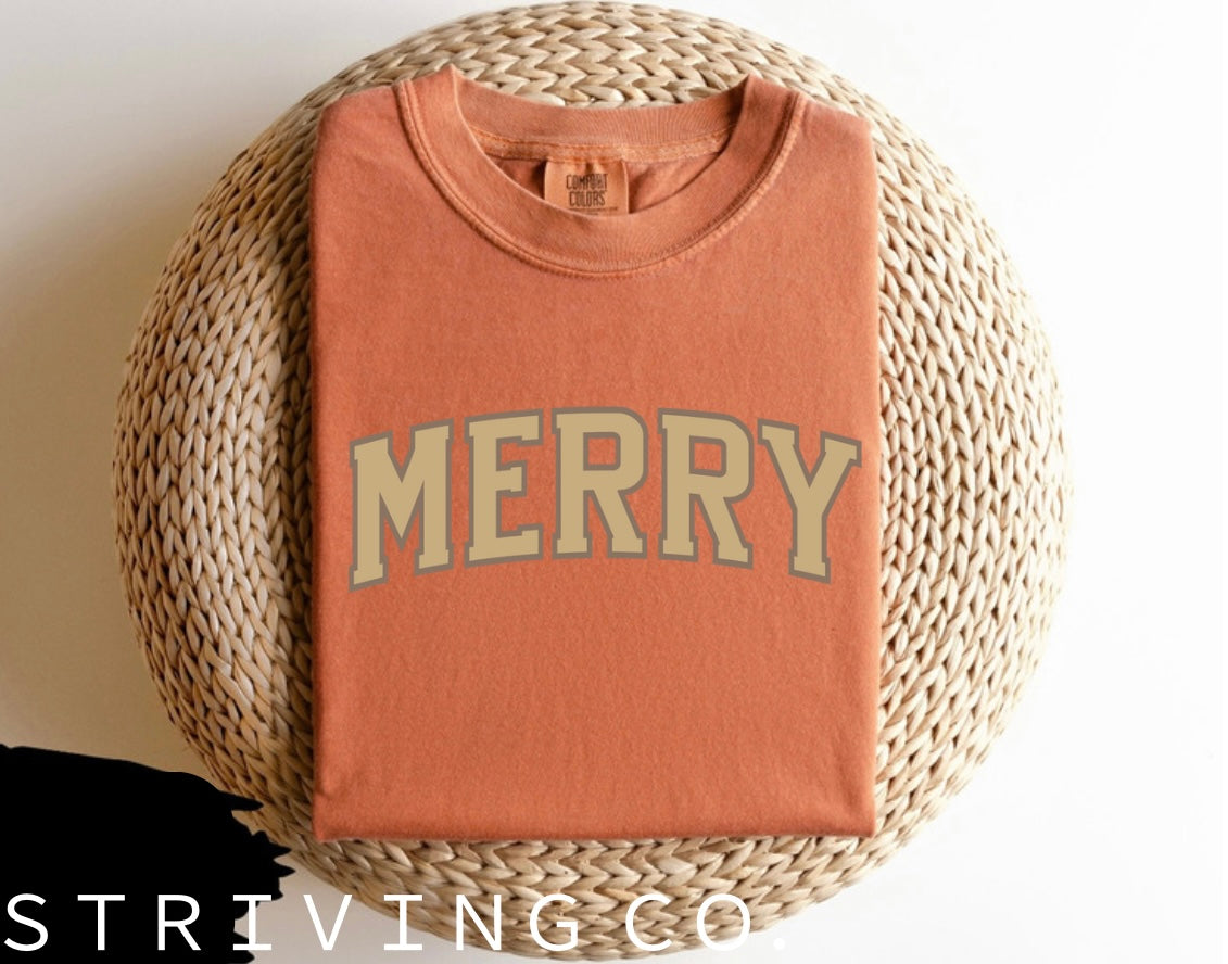 MERRY tee