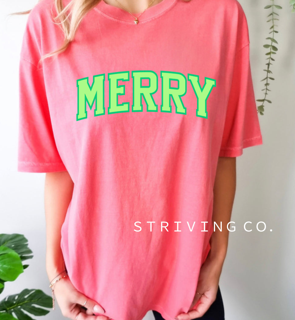 MERRY tee