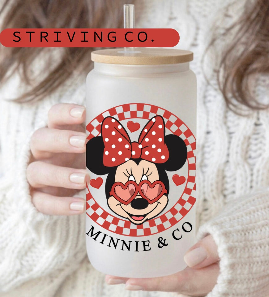 Minnie + Mickey cup