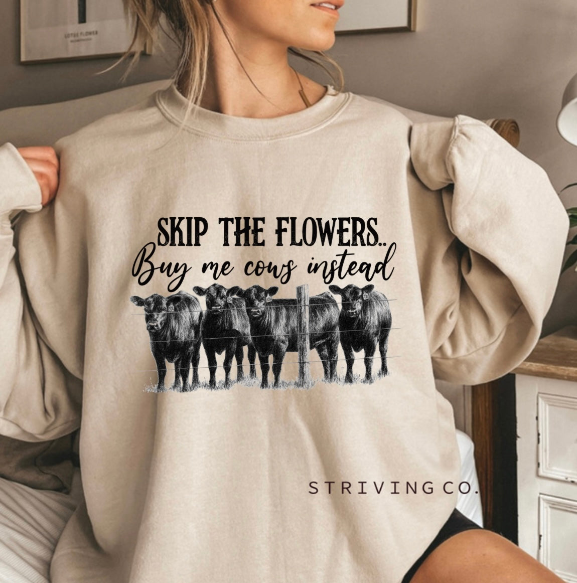 Skip the flowers crew