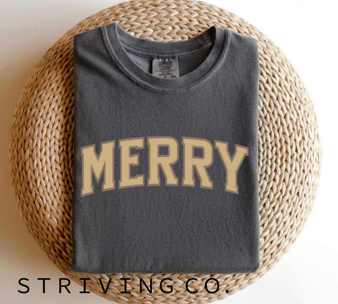 MERRY tee