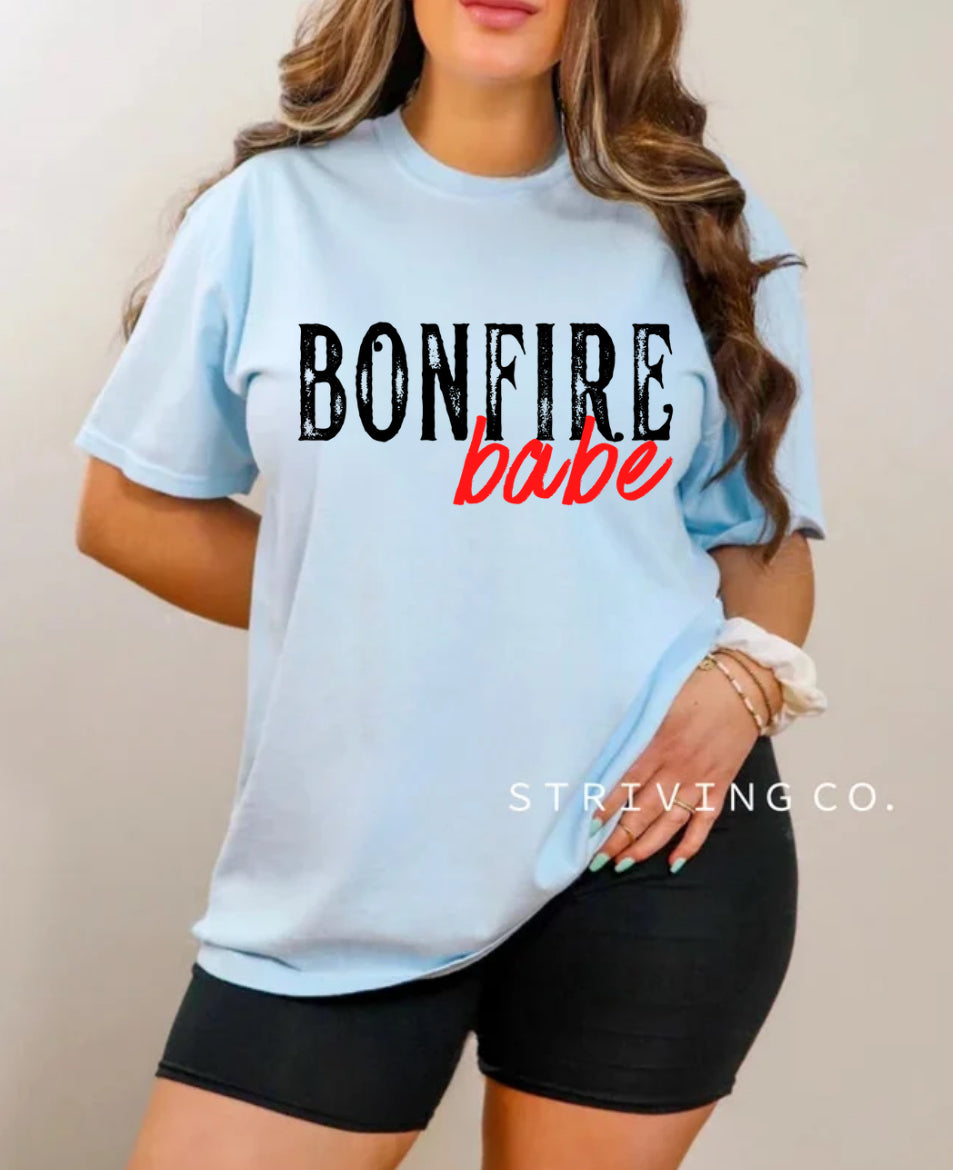 Bonfire babe tee