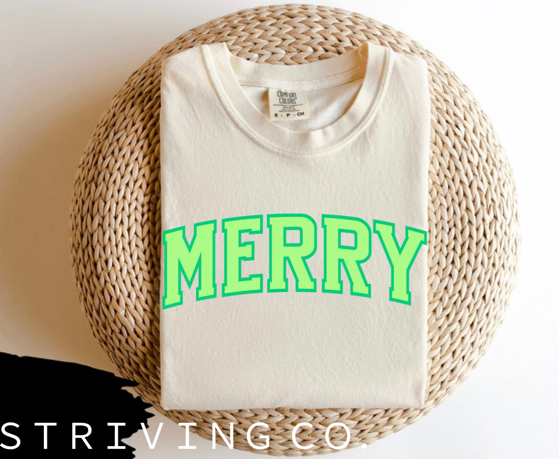 MERRY tee