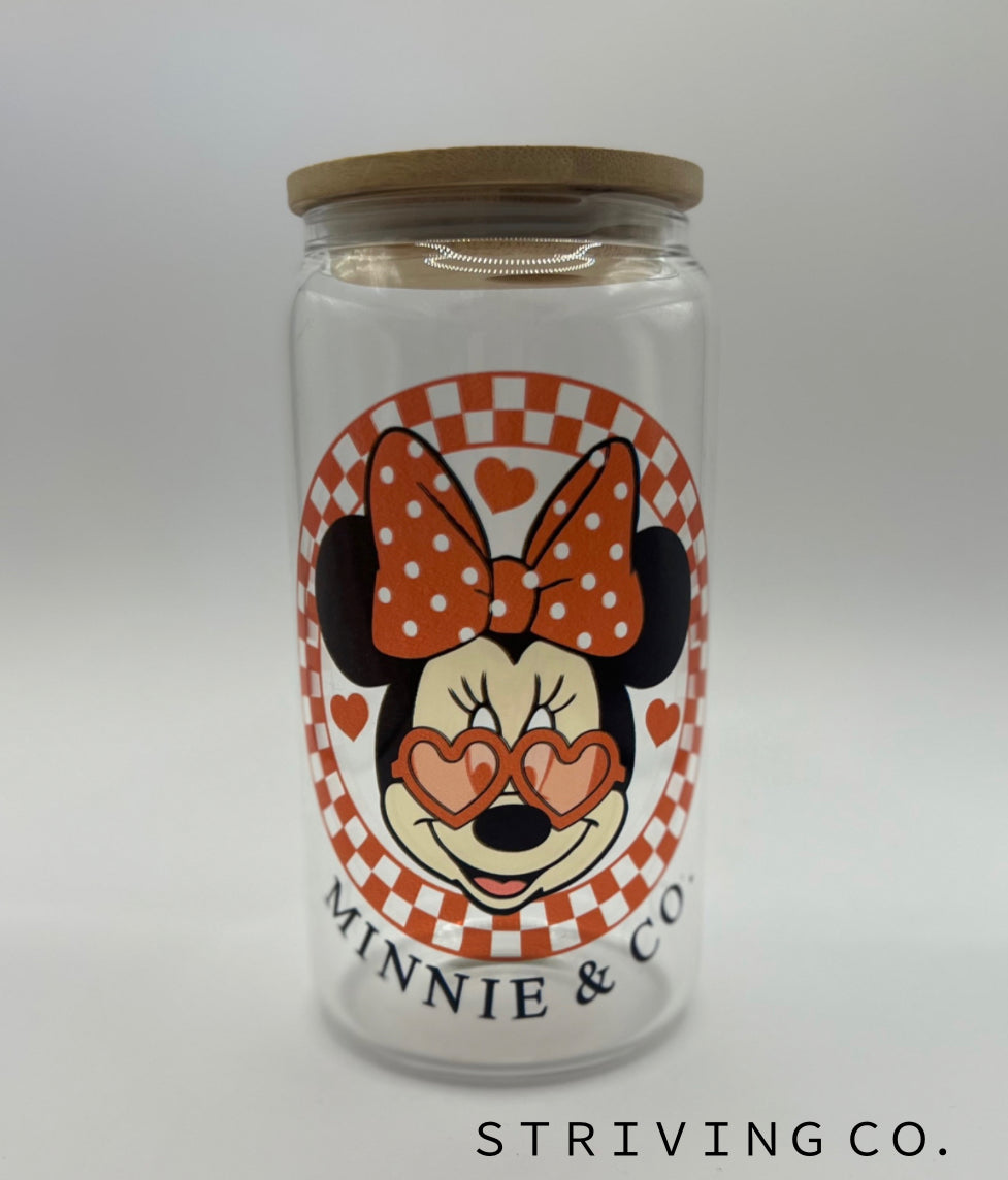 Minnie + Mickey cup