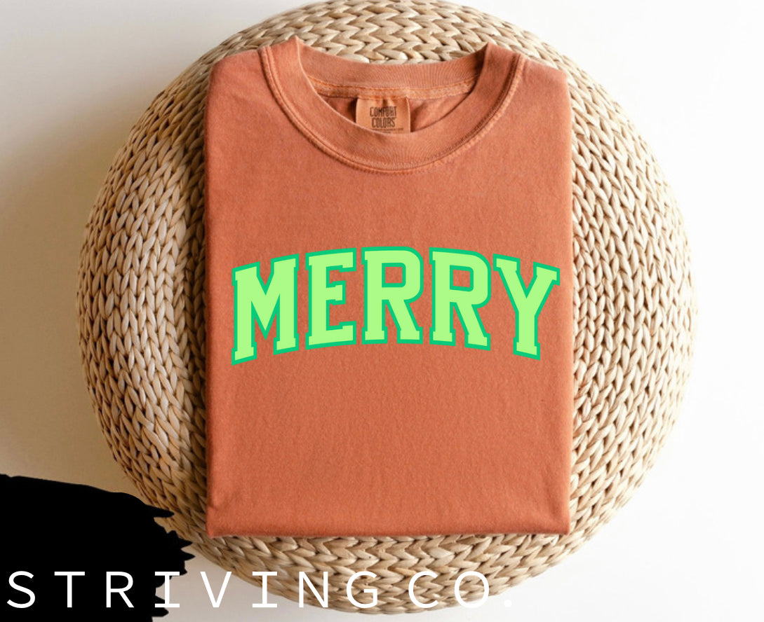 MERRY tee