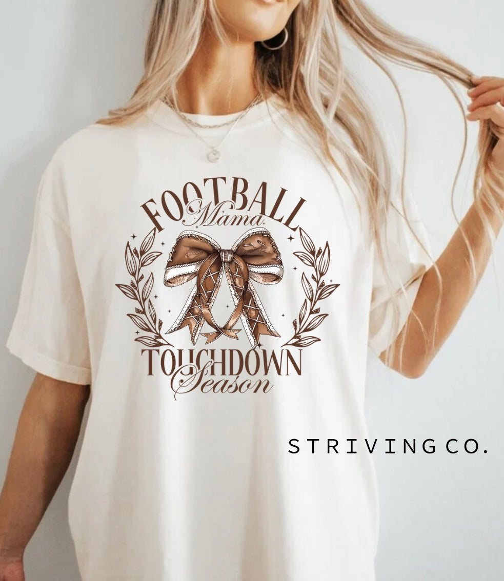 Football mama tee