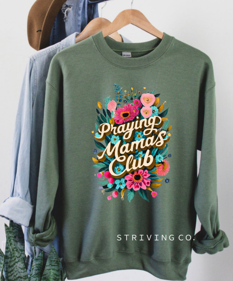 Praying Mama’s club crewneck