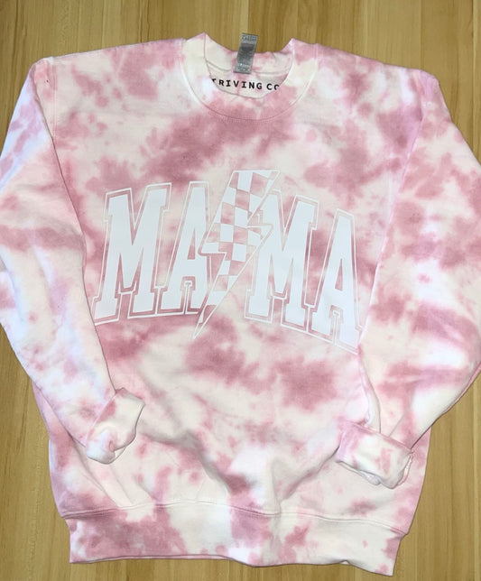 Mama Tie dye crewneck