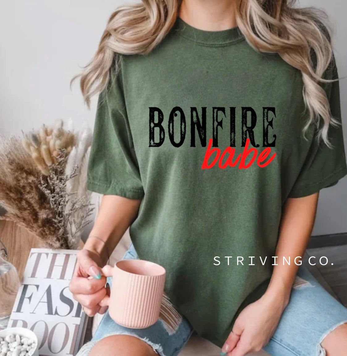 Bonfire babe tee