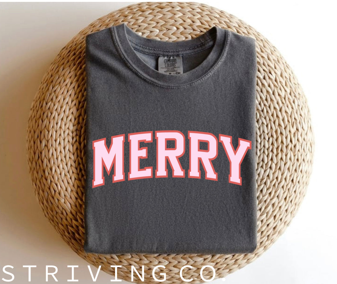 MERRY tee