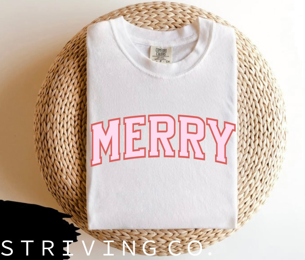 MERRY tee