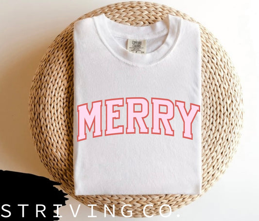 MERRY tee