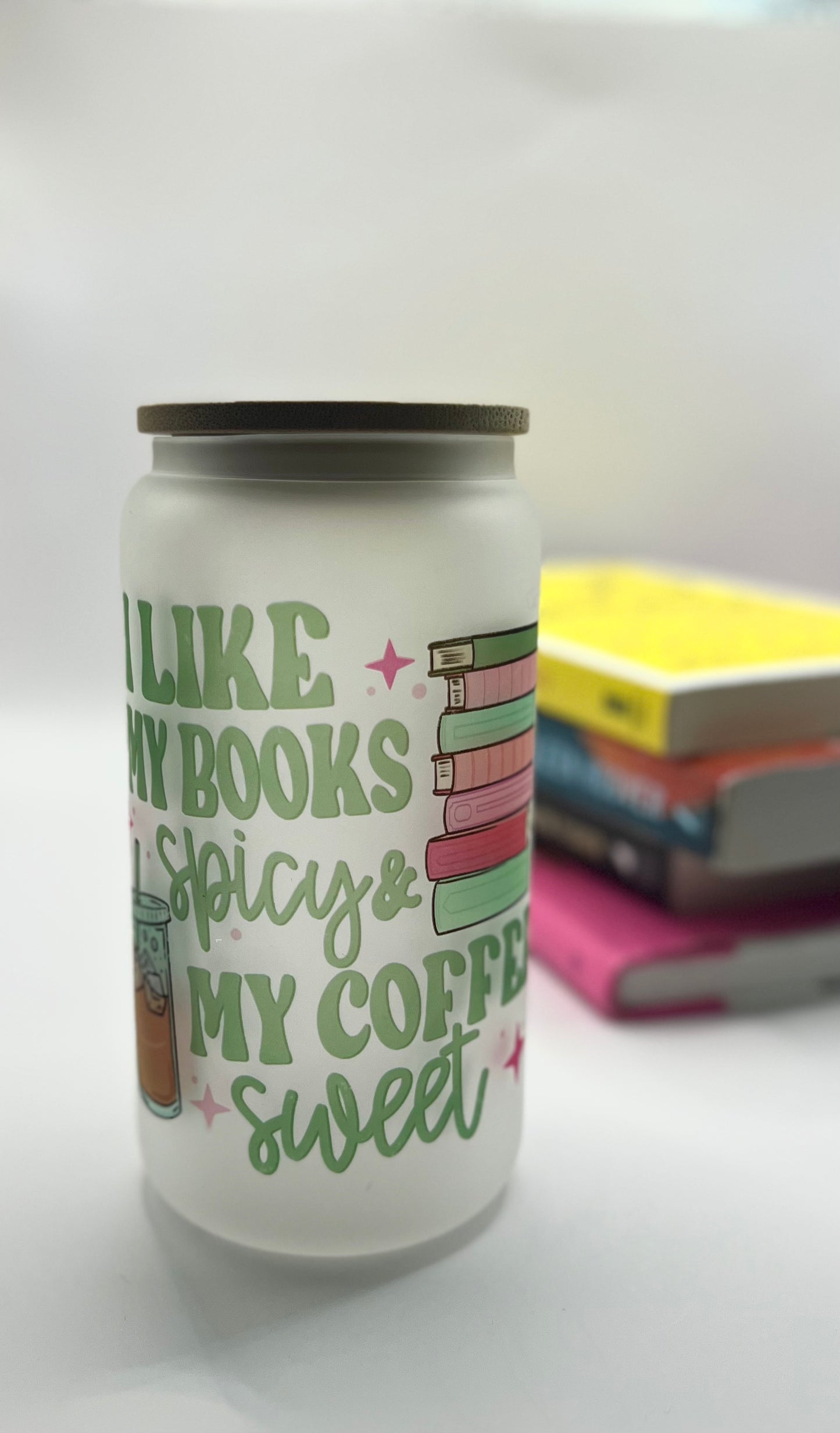 I like my books spicy and my coffee sweet cup