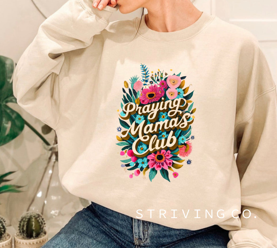 Praying Mama’s club crewneck