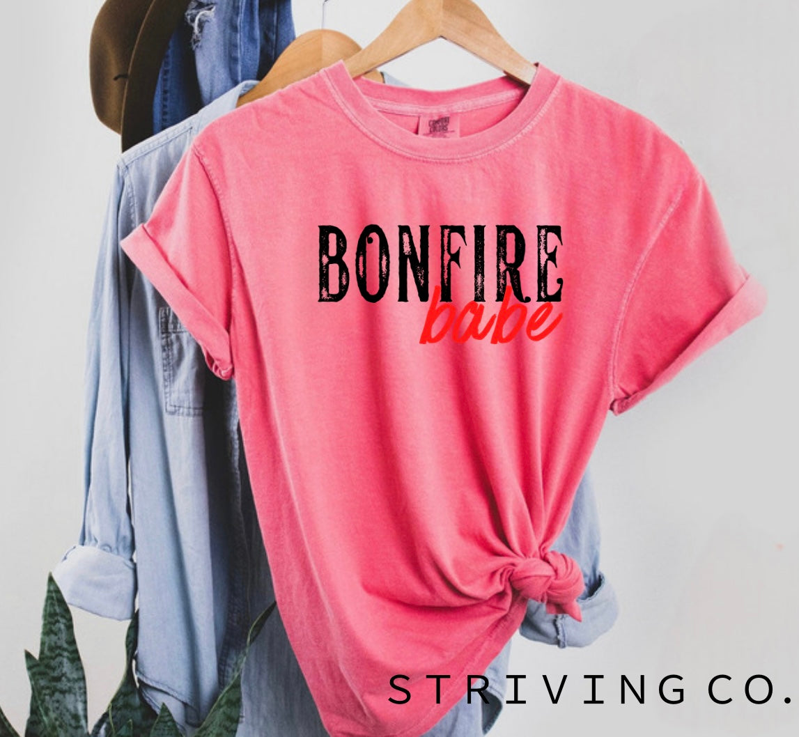 Bonfire babe tee