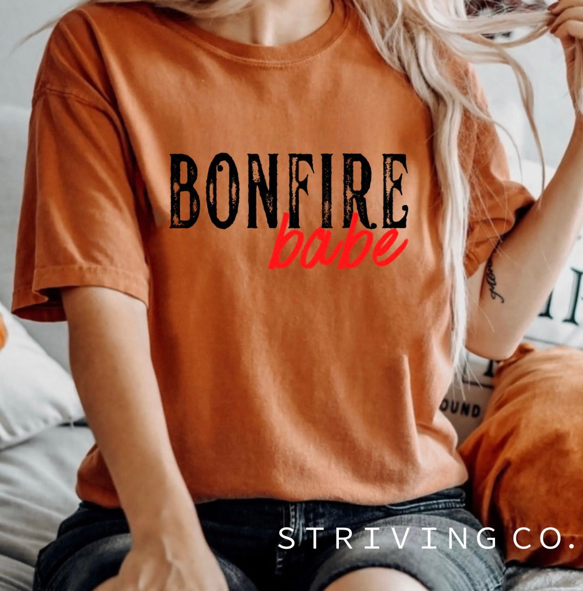 Bonfire babe tee