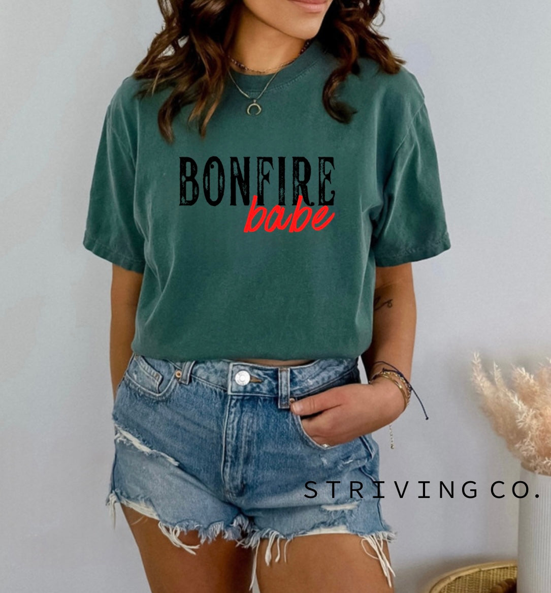 Bonfire babe tee