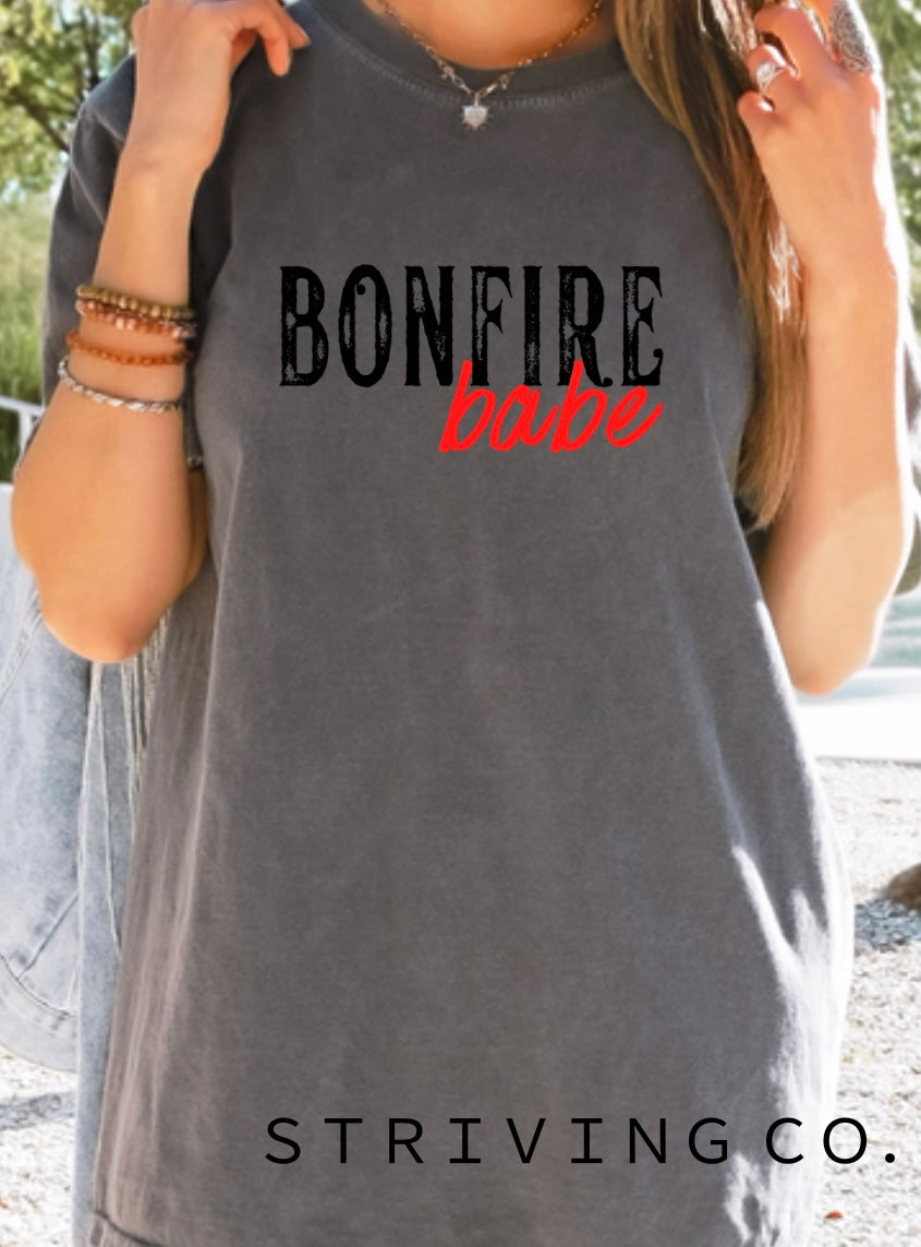 Bonfire babe tee