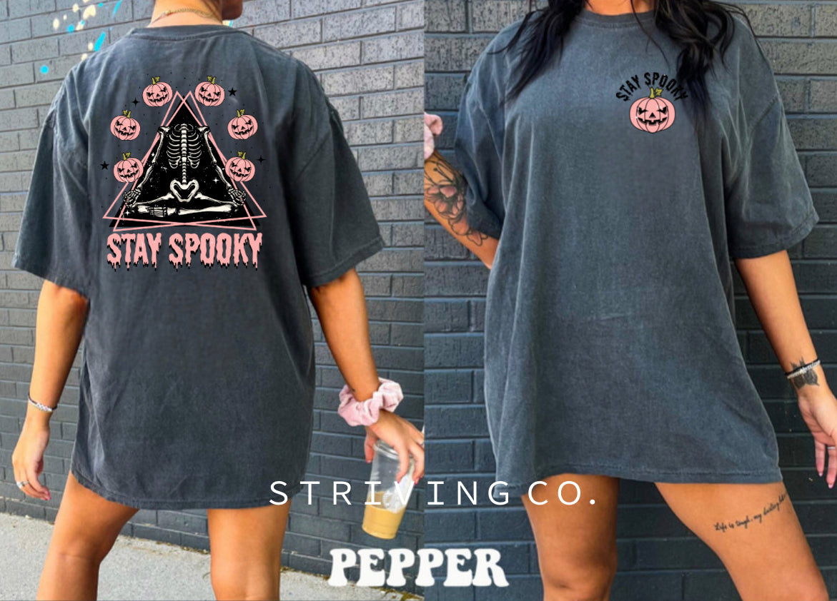 Stay spooky tee