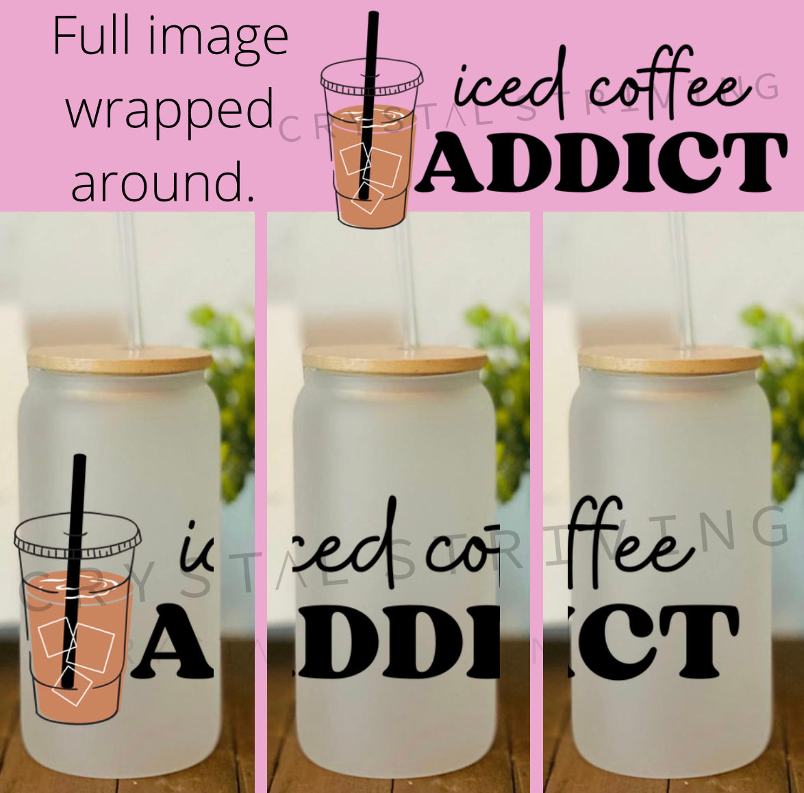 Iced coffee addict